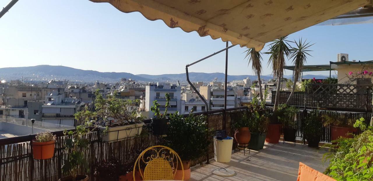 Penthouse Balcony Close To Acropolis Apartment Atena Exterior foto