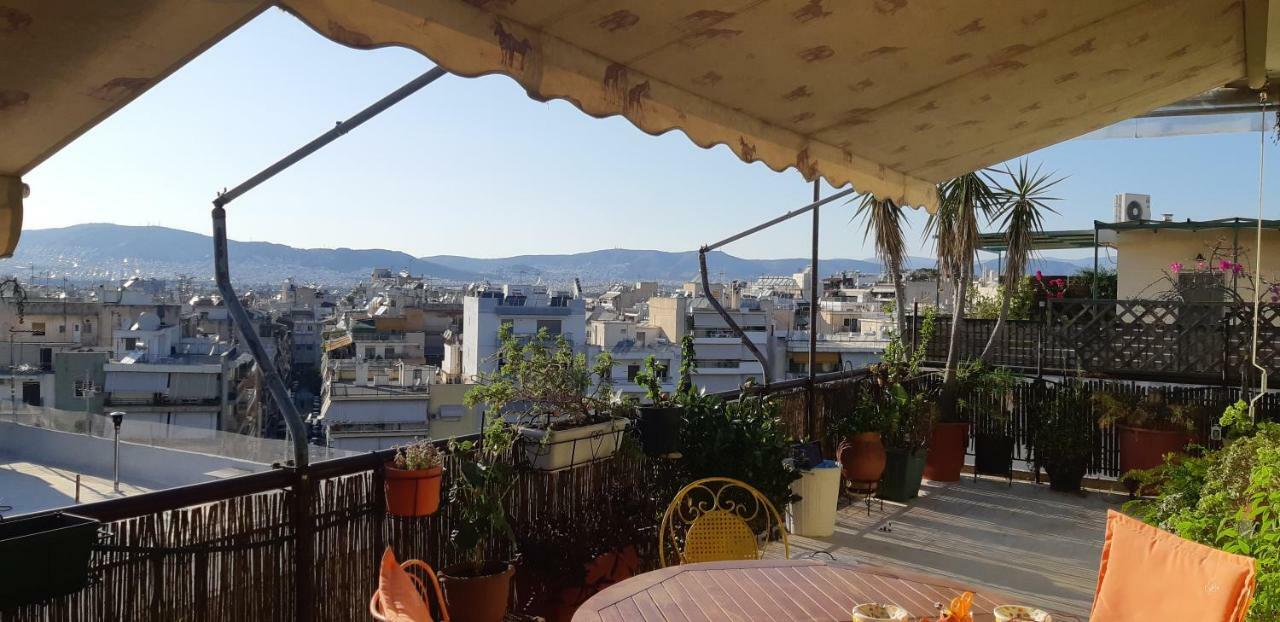 Penthouse Balcony Close To Acropolis Apartment Atena Exterior foto