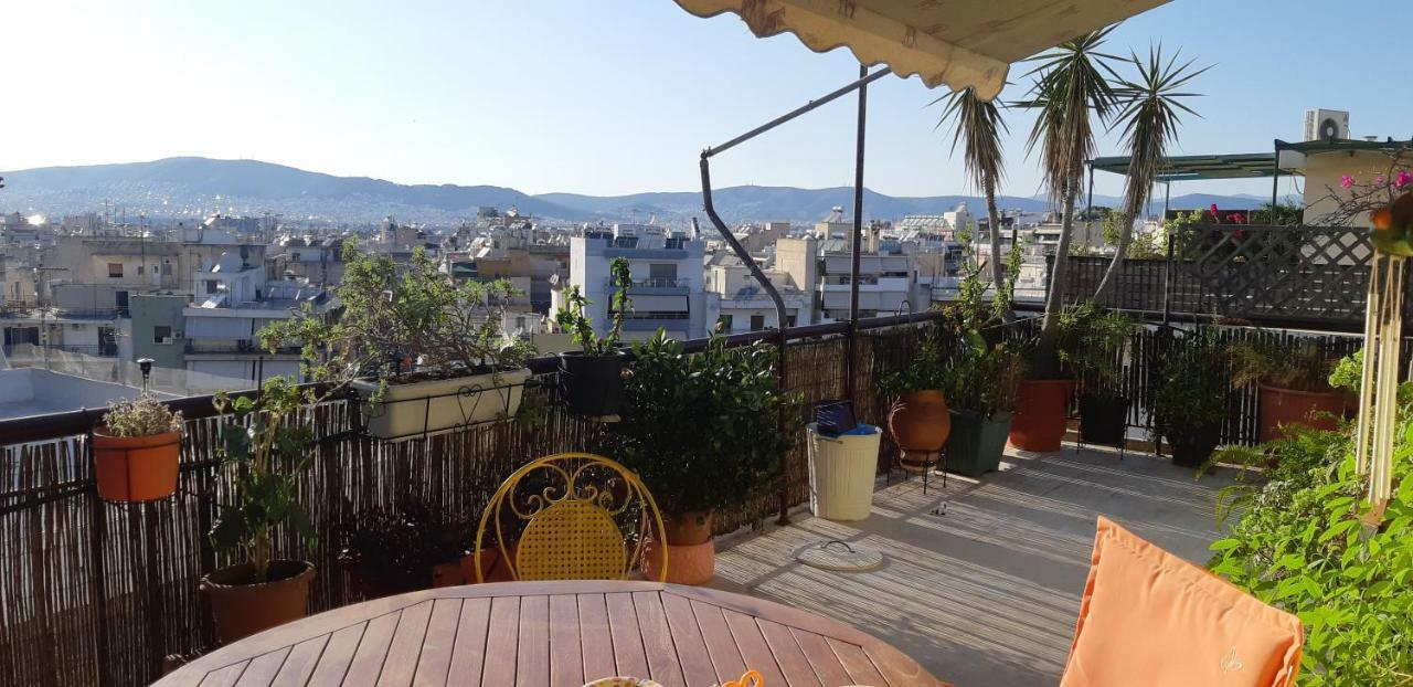 Penthouse Balcony Close To Acropolis Apartment Atena Exterior foto